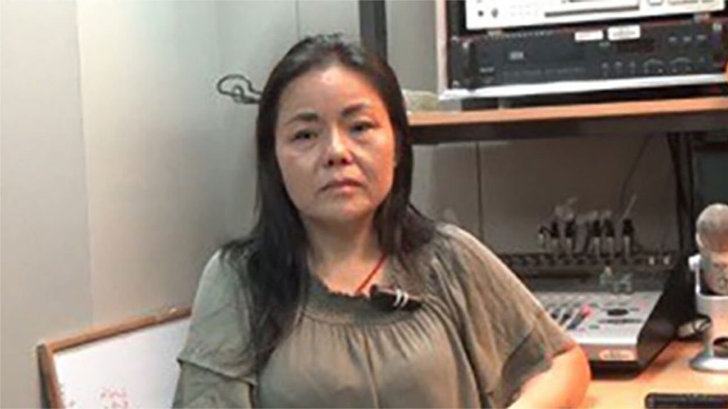 Huang Yan, a former torture victim who has been granted a temporary stay in Taiwan after being recognized as a genuine refugee by the United Nations, in file photo. Photo courtesy of Huang Yan.