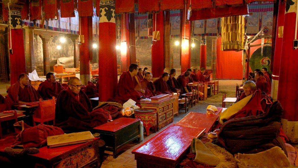Tibetan Monks 
