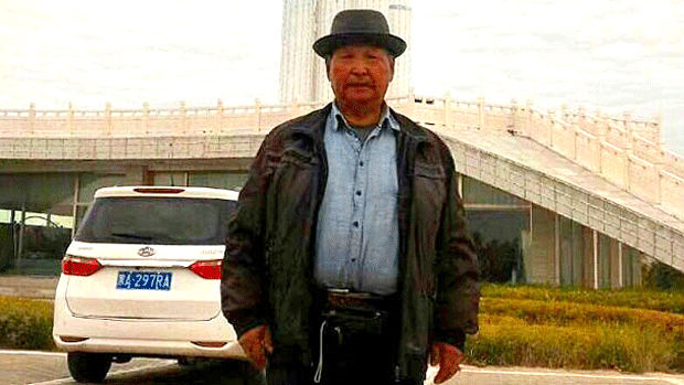 Ethnic Mongolian historian and author Lhamjab Borjigin is shown in an undated photo