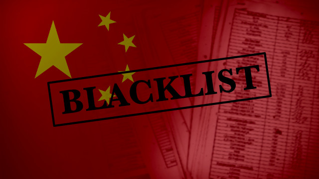 The CCP’s blacklist