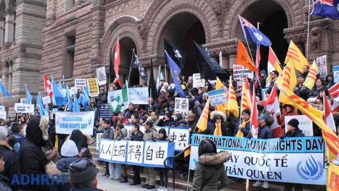 Toronto Rally Urges Canada to Sanction China’s Human Rights Violators