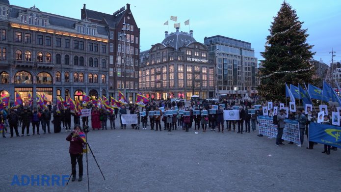 Dutch Rally Demands CCP Respect Human Rights and Release Political Prisoners