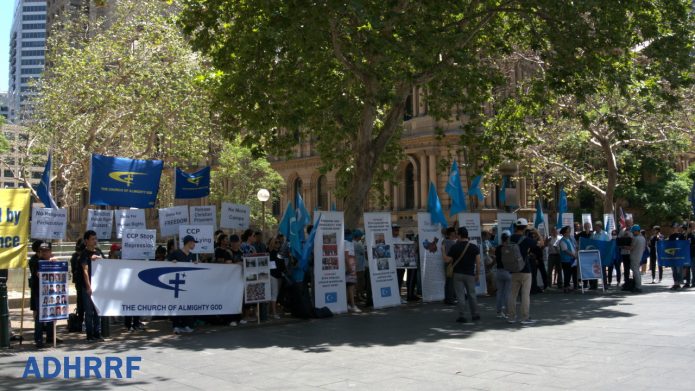 Sydney Rally Protester Denounces CCP Tyranny: Xi Jinping Is Worse Than Hitler