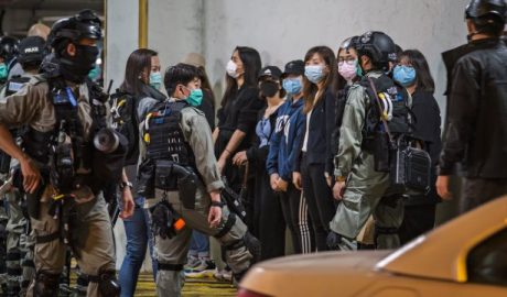 People in Hong Kong took to the streets, demanding to close the borders with the mainland to stop the spread of the coronavirus.