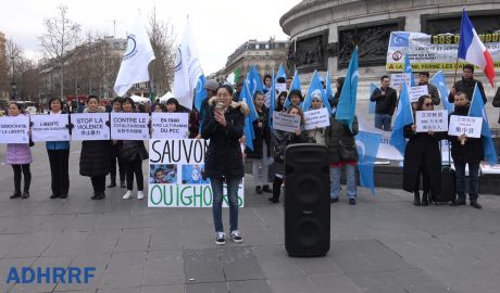 Paris Rally: Calls on French government to pay attention to Uighurs