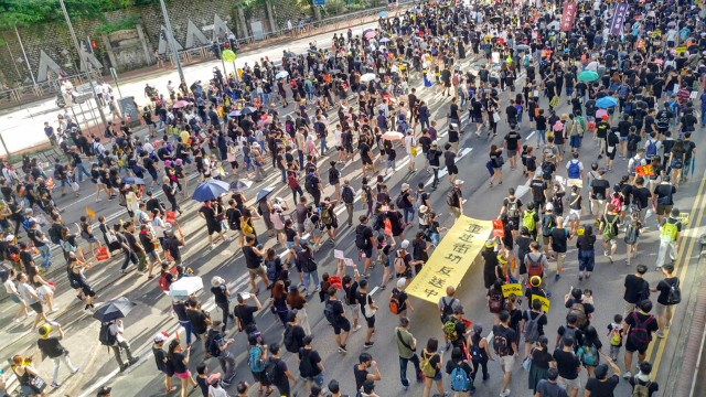 Hong Kong protest 