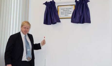 Boris johnson opens CSGS building March 2016