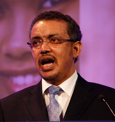 WHO’s Director-General, Dr. Tedros Adhanom Ghebreyesus