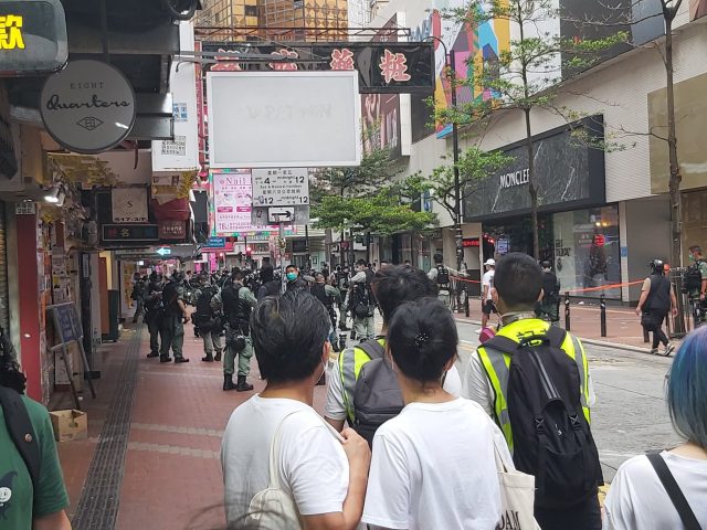 Hong Kong protest July 1, 2020