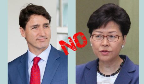Canada leader and Hong Kong leader