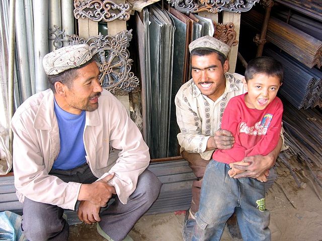 Uyghur men