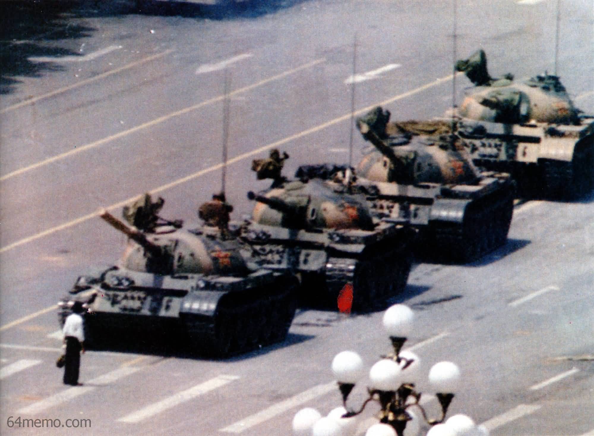 Tank Man, 1989 Tiananmen Square protests 