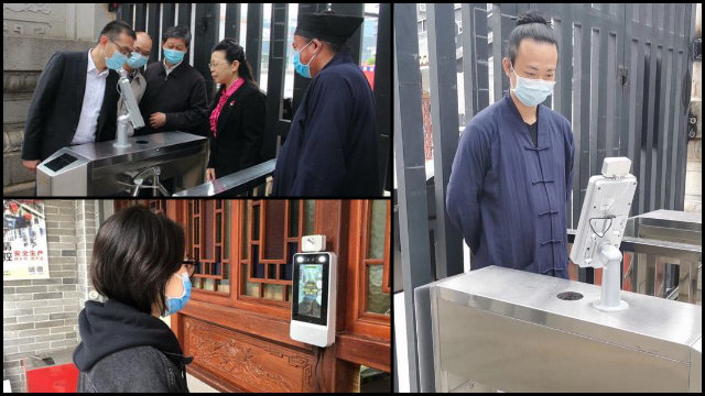 Facial recognition cameras are being installed in Poyang county’s religious venues.