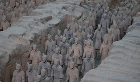 The Terracotta Army of Shaanxi, China’s most famous archeological finding