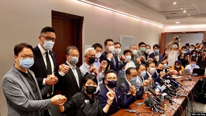 China: Beijing Forces Out Hong Kong Opposition Lawmakers