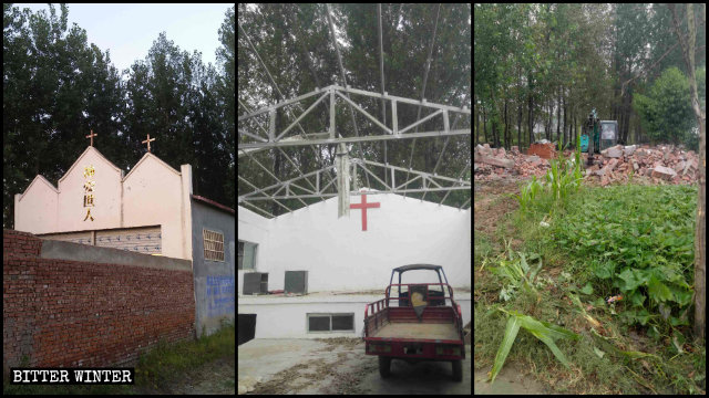 Protestant Churches Continue to Be Destroyed Across China