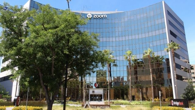 Zoom headquarters in San Jose, California