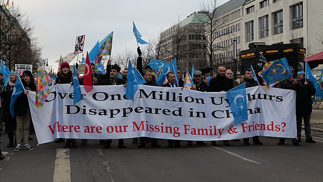 Demonstration for the rights of the Uyghurs in Berlin (1)