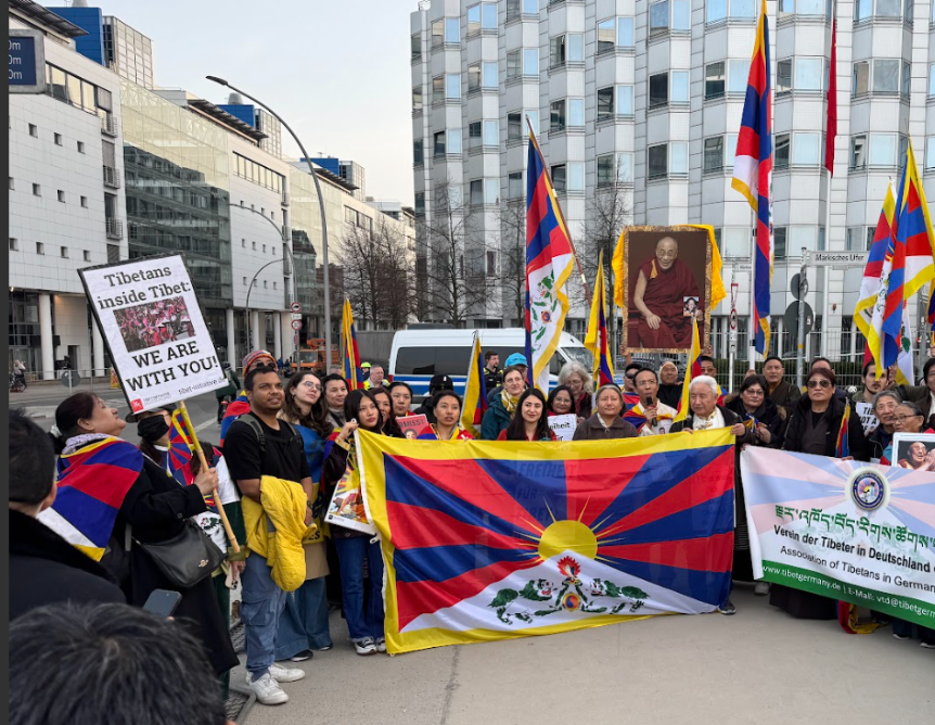 Voices for Tibet Fill Berlin’s Streets: Multi-Ethnic Rally Marks Tibetan Uprising Day